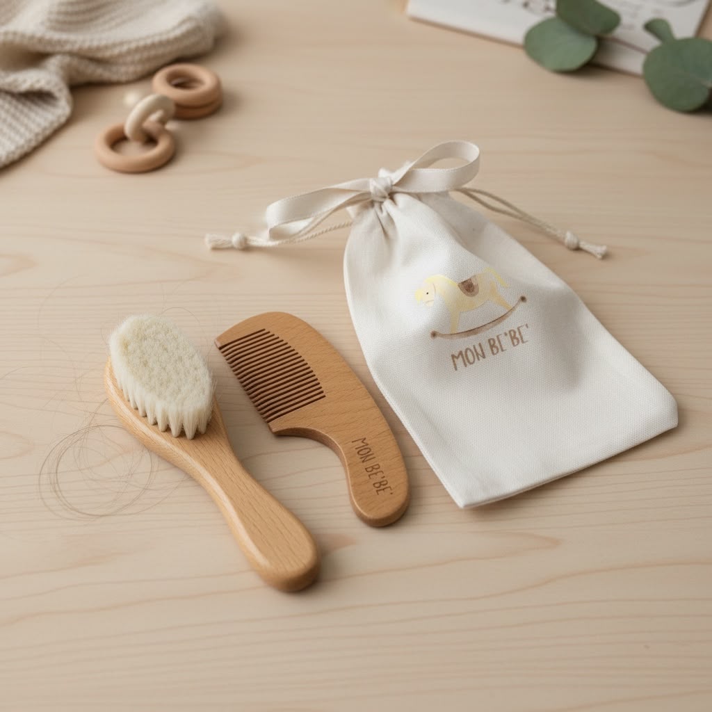 The hairbrush set